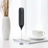 Handheld Electric Milk Frother USB Rechargeable Mini Foam Maker Drink Mixer Whisk Beater For Coffee Latte Matcha