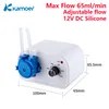 Kamoer NKCP Micro Peristaltic Pump 12V with Power Supply Adjustable Flow Lab Dosing Pump Silicone Pump Tube