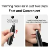 Electric Nose Hair Trimmer Implement Shaver Clipper Men Women Ear Neck Eyebrow Trimmer Shaver Man Clean Trimer Razor Remover Kit