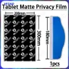 25/50pcs Film idrogel flessibile Film TPU Tablet Protector Anti-Blue Matte Privacy HD Clear Foglio per plotter per taglieri di pellicola