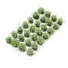 Dekorativa blommor 1 Box Diy Statisk blomma vegetation Minikluster miniatyr falsk