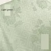 Patterno escuro de tecido de tecido de peony jacquard por medidor para roupas de cheongsam hanfu costura de pano liso e liso de pano suave para a pele 240328
