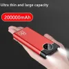 200000mAhPower Bank Super Fast Chargr PowerBank Portable Charger Digital Display External Battery Pack for iPhone Xiaomi Samsung