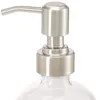 Liquid Soap Dispenser 2 PCS Tomatenketchup -deksels Handwas vloeistof roestvrijstalen lotionpomp