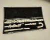 Muramatsu Alto Flute G 곡 16 닫힌 구멍 키 슬리버 도금 된 전문 악기 1860131