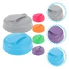 Dinnerware 6pcs Soda Can Sealing Caps Beverage Lids Reusable Lid Leak-proof Covers