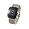 Radar Series Rectangular Quartz Simple Mesh Belt Universal Men's and Women's Watch, Ceramic Surface New Watch