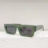 Off designer occhiali da sole classici marchi spessi uomini di piastra OF OERI089 Strtura quadrati di occhiali da sole protettivi di qualità di lusso per donne Box in pelle originale