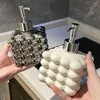 Flytande tvåldispenser badrumstillbehör duschgel split flaskan hand sanitizer lotion schampo diskmedel press