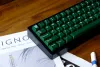 Acessórios Emerald Colorway Keycaps para personalização mecânica do teclado, abdominais, PBT, perfil de cerejeira, dupla, sublimação de corante