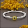 Bracelet de perle du brin de brin Bracelet Eyes Fashion Simplicité TRENDIALE TENDU POLUDEMENT BOHEMIAN ADMINATION DU BOHEMIEN DROP DEVILE