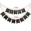 1set Happy Birthday Letter Banner Rose Gold blue Confetti Birthday Party Decorations Baby Shower Gift Sswallowtail Hot Stamping