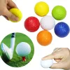 6pcs Golf Übung Ball PU Weiche Bälle Spielzeug Innenpraxis Ball Sport Sport Golf Schwamm Raum Schaumkugeln Outdoor Golfball