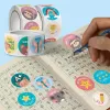 1inch/2.5cm Animal Good Job Cool Stickers Roll for Envelope Praise Reward Student Work Label Stationery Seal Lable 100-500 Pcs