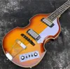 4 Strings Hofner McCartney H5001ct Contemporary BB2 Violin Guitar Tobacco Sunburst Electric Bass Flame Maple Top Back 2 511b 5447639