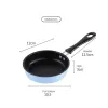12cm Small Nonstick Frying Pan for Household Fried Egg Pancakes Round Mini Saucepan Hot Sale Pans Cookware Kitchen