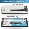 6.2''ORIGINAL POUR MOTO G8 Play XT2015 XT2015-2 Remplacement de l'assemblage de numéros d'affichage LCD pour l'écran de lecture Motorola G8 avec cadre