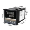 PID RKC Digital intelligent Industrial temperature controller 220V RELAY REX-C100-C400-C700-C900 Thermostat SSR Relay output