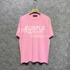 Oversize Men Summer Tees Brand Letter Imprimé Tshirt Designer Luxury Tops Skateboard Tanks Streetwear décontracté à manches courtes pour les amoureux des jeunes