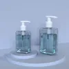 Storage Bottles 200ml/300ml Transparent Thick Wall Shower Gel Bottle Plastic PET Liquid Dispensing Press Shampoo Empty