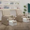 Cadeiras de pedicure de beleza da sala de estar suportam massagem elétrica detalhando cadeiras de pedicure réplica sândalo mobiliário zt50pc