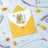 Cat Clear Stamps for Card Making Scrapbook Crafting DIY Decorations Book School Transparent Silicone Seal Stamps for Embossing