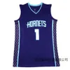 Hornet Jersey Jersey Ball Brodered Basketball Suit Casual Sports Tank för män och kvinnor ungdom