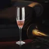 Verres à vin 170 ml Cocktail de champagne en verre à la main simple pour les fêtes à domicile
