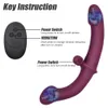 OLO VIBLATEUR DE STRAPON OLO STRAPON 10 vibratoires vibratants à double tête G Vibrateurs anal masseur de la prostate