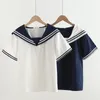 Blouses pour femmes uniformes scolaires japonaises Mori filles été japon