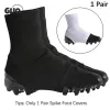 1 coppia Spats Football Copri copre gli accessori sportivi per slip ad alto elastico super morbido.