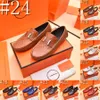 40model designer de moda camurça masculina sapatos sapatos de conforto respirável SLIPE-O-MENS DIVERTIM