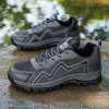 Fitness Shoes Men Plus Size 38-46 Mountain Hiking Spring Outdoor Climbing For Mens Black Brown Trekking Sneakers