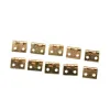 20pcs/lot Metal Cabinet Hinges Ultra-mini Furniture Fittings Decorative Small Door Hinges Jewelry Box Furniture Hardware 8x10mm