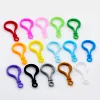 20p 25x50mm Multicolor Plastic bolvorm Vorm Lobster trigger Handjes tas tas Turn ring hook vinden sleutelhanger sieraden maken gesp