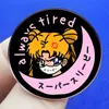 Halloween sailor moon enamel pin childhood game movie film quotes brooch badge Cute Anime Movies Games Hard Enamel Pins