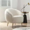 Nordic Lamb Velvet Living Room Chairs Home Furniture Loison Balcon Small Apartment Sofa Chifa Luxury Back Failchair Single Sofa