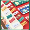 120 Blätter/Pack Weihnachten Sticky Notes Memo Pad Label Note Lesezeichen Notizbeutel Schulbüro Schreibwarenbedarf