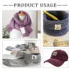 Étiquettes de vêtements 20pcs Fabriqués avec des étiquettes d'amour pour les accessoires de couture 16 * 48 mm étiquette tissée à la main pour vêtements en tissu sacs de chapeau bricolage