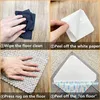 Mattes de bain 10 PCS PU RAP TAUT MAT AUTOSIVE ANTÉLIVE ANTÉRIEUR AUTOPPOSITIQUE DIBIDUCTION DOUBLE COLLE Square Square Portant Portant Gripping