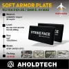 aholdTech 2PCS ST03 5x8 125*200 NIJ IIIA 3Aソフト防弾プレート弾道弾道弾道防弾ボードサイドウエストアーマーパネル