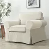 Chair Covers 2PCS/Set Elastic Sofa Armrest Cover Polar Fleece Non Slip Couch Arm Protector Stretch Removable Slipcover