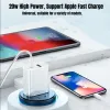 20W Тип C Quick Charger 3.0 PD Fast Charge USB-C Adapter Power Adapter для iPhone Samsung Android Eu US AU Plug