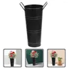 Vases Plantation Beaut Vase Vase décorer le fer de fer Retro Ordure de l'adaptation de fleurs Conteneur