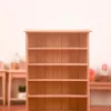 1:12 Dollhouse Miniature Liber Bibliothèque Bibliothèque Cabinet de rangement Ornement Ornement Furniture Model Decor Toy