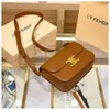 Designer de bolsa de couro vende bolsas femininas novas com 50% de desconto Bolsa Crossbody Bag New Womens One ombro High Small Square