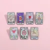 Tarot aliments en émail Émail Café personnalisé Donutes Red Donuts Pizza Broches Badges de revers Cadeau de bijoux drôles pour les amis pour enfants