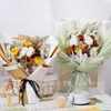 Decorative Flowers Artificial Gypsophila Dried Floral Bouquet Fake Flower Wedding Party Supply Forever Anniversary Gifts