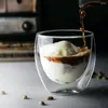 Bicchieri da vino comodità di birra latte a tazza isolata a doppia parete a doppia parete tazza di caffè resistente