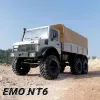 Crossrc EMO NT6 RTR 6WD 6x6 1/10 RC Elektrische Fernbedienungskontrollmodell Off-Straße Crawler Children's Spielzeug für Erwachsene